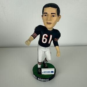 BDA Sports Bill George #61 Chicago Bears 100 Year NFL United Airlines Bobblehead